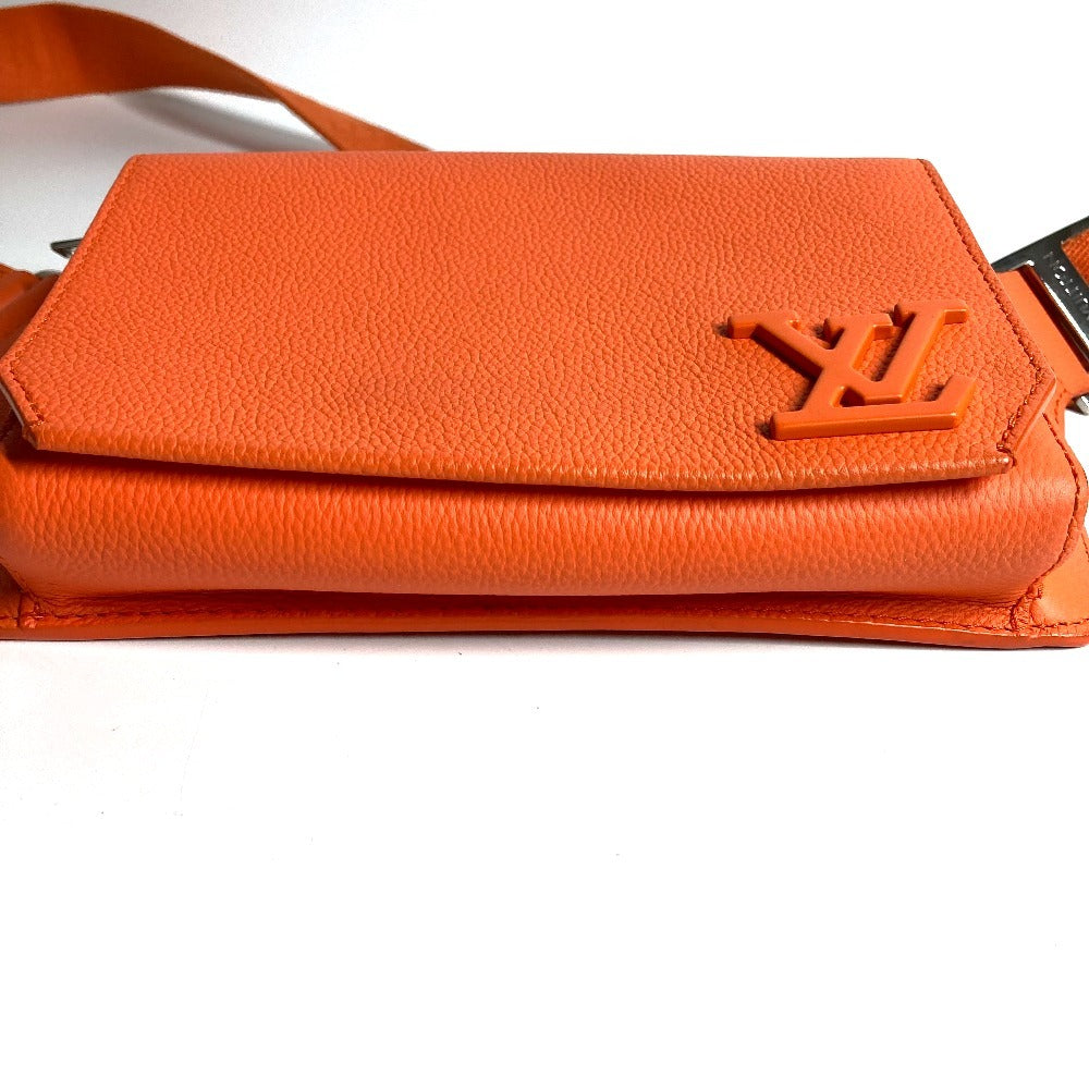 LOUIS VUITTON M59625 LV Aerogram Bum Bag NV Bag Waist Bag Shoulder Bag Cross Body Bag Taurillon Leather Unisex Orange
