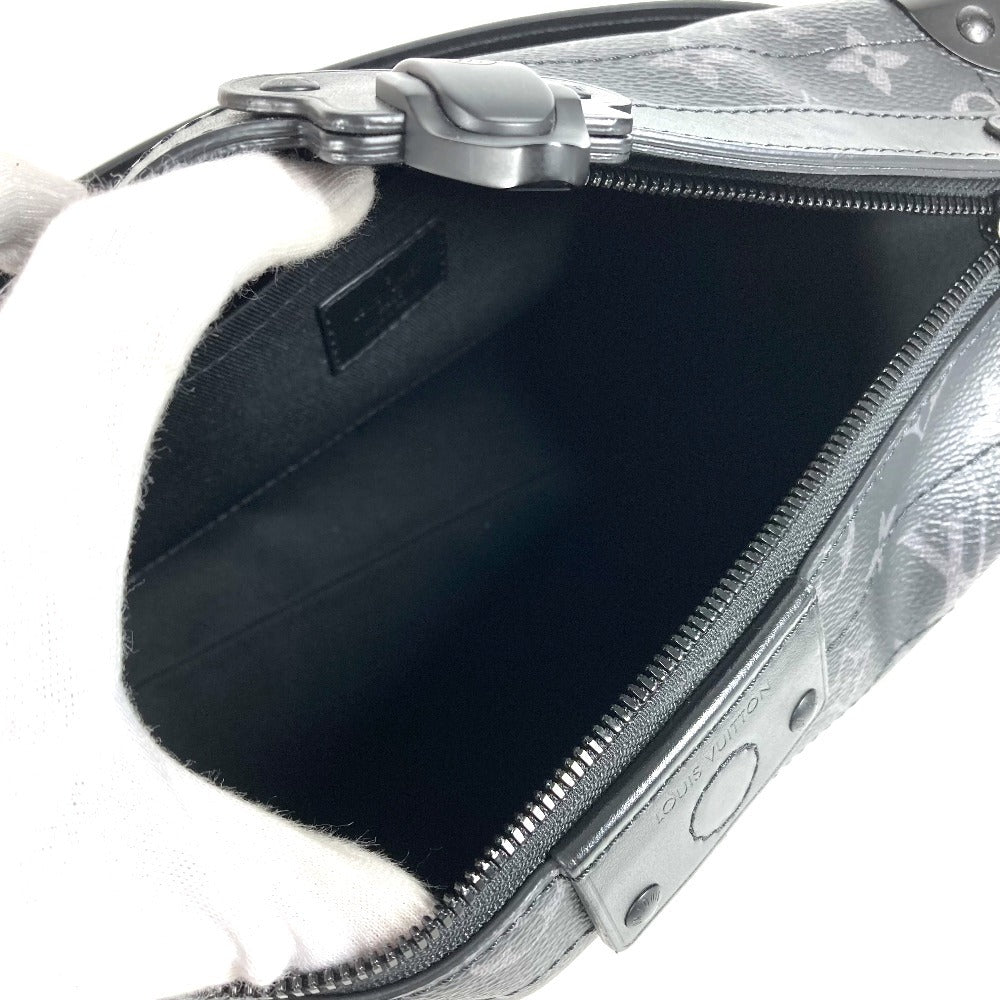 LOUIS VUITTON M11744 Monogram Eclipse Soul Trunk EW Bag 3WAY Bag Handbag Clutch Bag Crossbody Shoulder Bag Monogram Eclipse Canvas Unisex Black