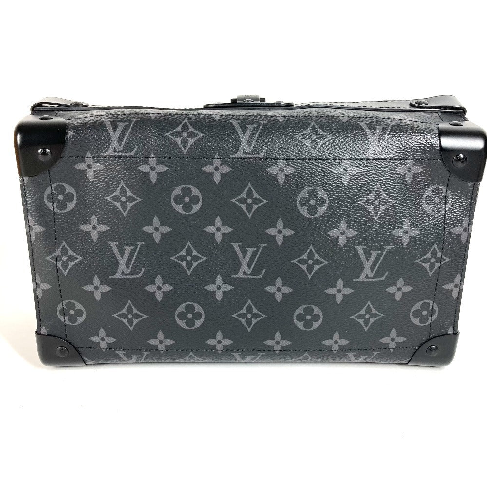 LOUIS VUITTON M11744 Monogram Eclipse Soul Trunk EW Bag 3WAY Bag Handbag Clutch Bag Crossbody Shoulder Bag Monogram Eclipse Canvas Unisex Black