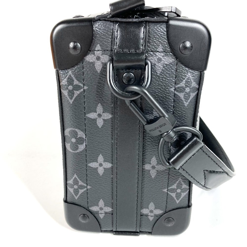 LOUIS VUITTON M11744 Monogram Eclipse Soul Trunk EW Bag 3WAY Bag Handbag Clutch Bag Crossbody Shoulder Bag Monogram Eclipse Canvas Unisex Black