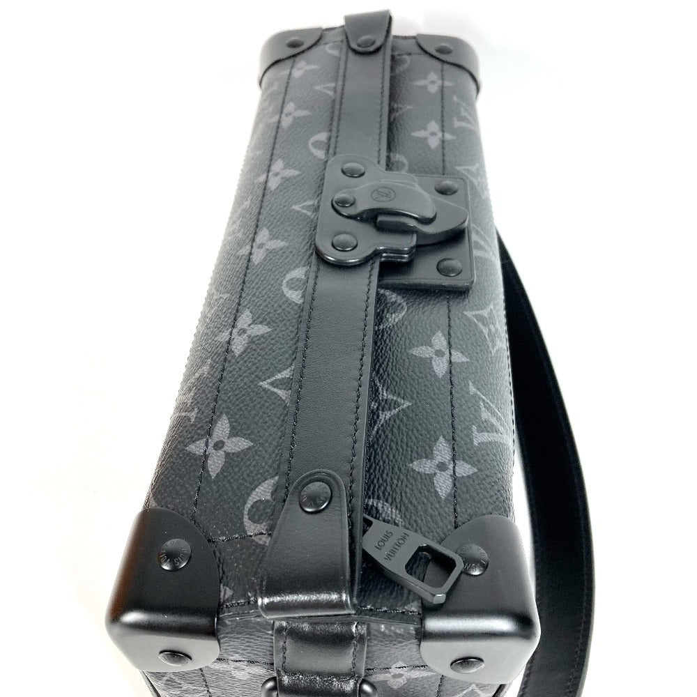 LOUIS VUITTON M11744 Monogram Eclipse Soul Trunk EW Bag 3WAY Bag Handbag Clutch Bag Crossbody Shoulder Bag Monogram Eclipse Canvas Unisex Black