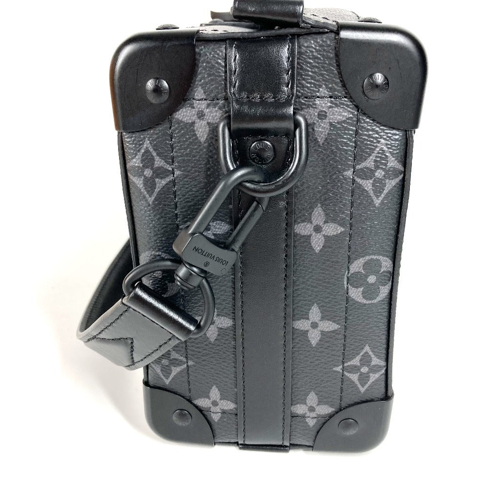 LOUIS VUITTON M11744 Monogram Eclipse Soul Trunk EW Bag 3WAY Bag Handbag Clutch Bag Crossbody Shoulder Bag Monogram Eclipse Canvas Unisex Black