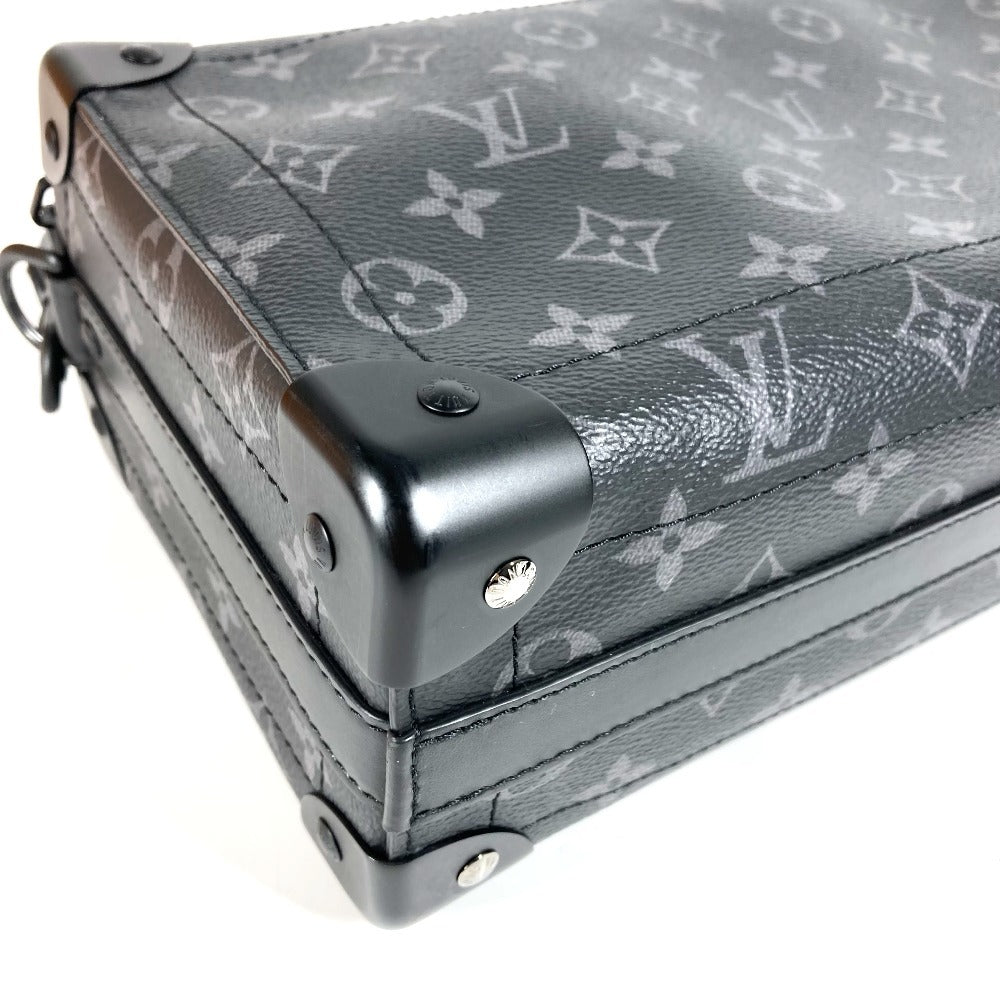 LOUIS VUITTON M11744 Monogram Eclipse Soul Trunk EW Bag 3WAY Bag Handbag Clutch Bag Crossbody Shoulder Bag Monogram Eclipse Canvas Unisex Black