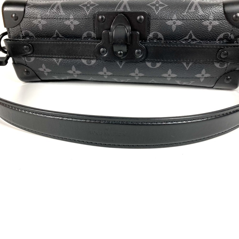 LOUIS VUITTON M11744 Monogram Eclipse Soul Trunk EW Bag 3WAY Bag Handbag Clutch Bag Crossbody Shoulder Bag Monogram Eclipse Canvas Unisex Black