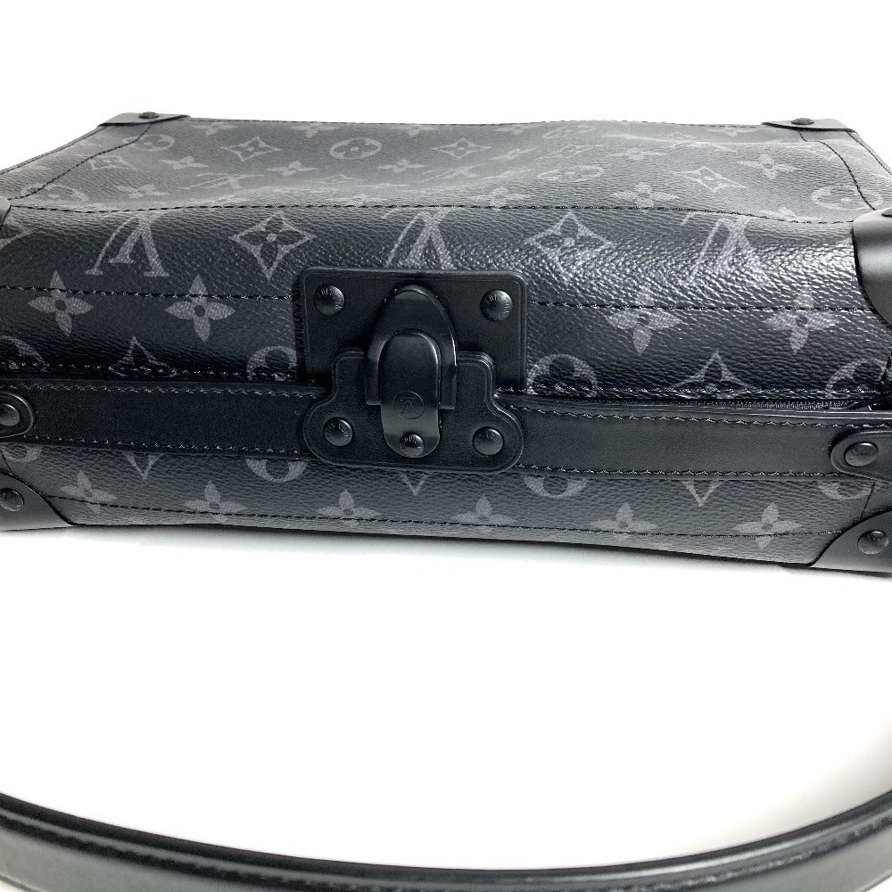 LOUIS VUITTON M11744 Monogram Eclipse Soul Trunk EW Bag 3WAY Bag Handbag Clutch Bag Crossbody Shoulder Bag Monogram Eclipse Canvas Unisex Black