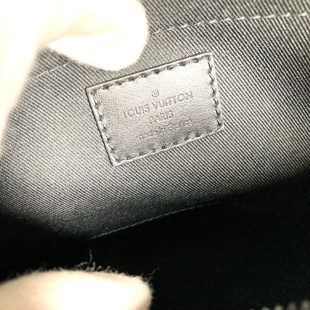 LOUIS VUITTON M11744 Monogram Eclipse Soul Trunk EW Bag 3WAY Bag Handbag Clutch Bag Crossbody Shoulder Bag Monogram Eclipse Canvas Unisex Black