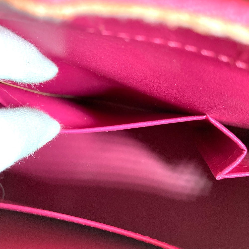 LOUIS VUITTON M91933 Monogram Vernis Fluo Houston Bolso Bolso de mano Bolso de hombro Monogram Vernis Canvas Unisex Fucsia Rosa