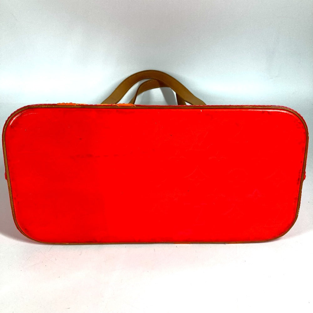 LOUIS VUITTON M91933 Monogram Vernis Fluo Houston Bolso Bolso de mano Bolso de hombro Monogram Vernis Canvas Unisex Fucsia Rosa