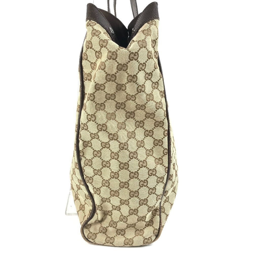 GUCCI 152601 GG ロゴ カバン 縦型トート トートバッグ 肩掛け ショルダーバッグ GGキャンバス/レザー ユニセックス ベージュ
