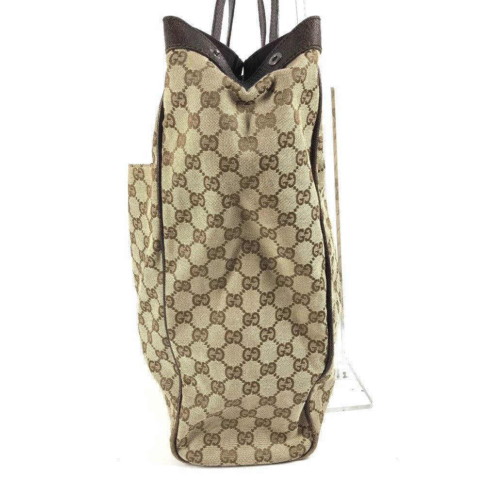 GUCCI 152601 GG ロゴ カバン 縦型トート トートバッグ 肩掛け ショルダーバッグ GGキャンバス/レザー ユニセックス ベージュ