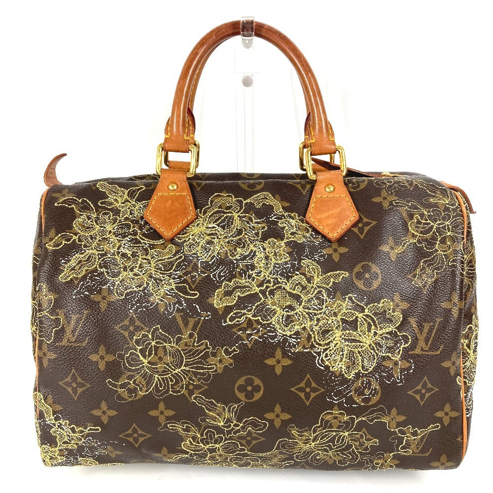 LOUIS VUITTON M95397 Monogram Dantelle Speedy 30 Bolso Mini Boston Bag Bolso de mano Bolso Monogram Canvas Damas Todo dorado