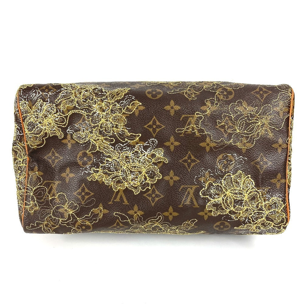 LOUIS VUITTON M95397 Monogram Dantelle Speedy 30 Bolso Mini Boston Bag Bolso de mano Bolso Monogram Canvas Damas Todo dorado