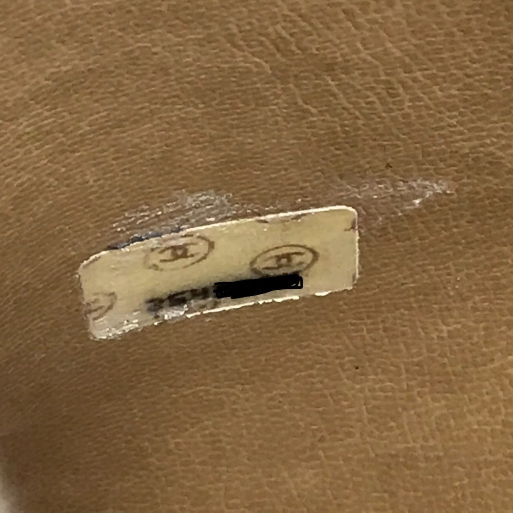 CHANEL ヴィンテージ CC ココマーク ココボール カバン 肩掛け トートバッグ チェーンバッグ ショルダーバッグ キャビアスキン レディース ベージュ