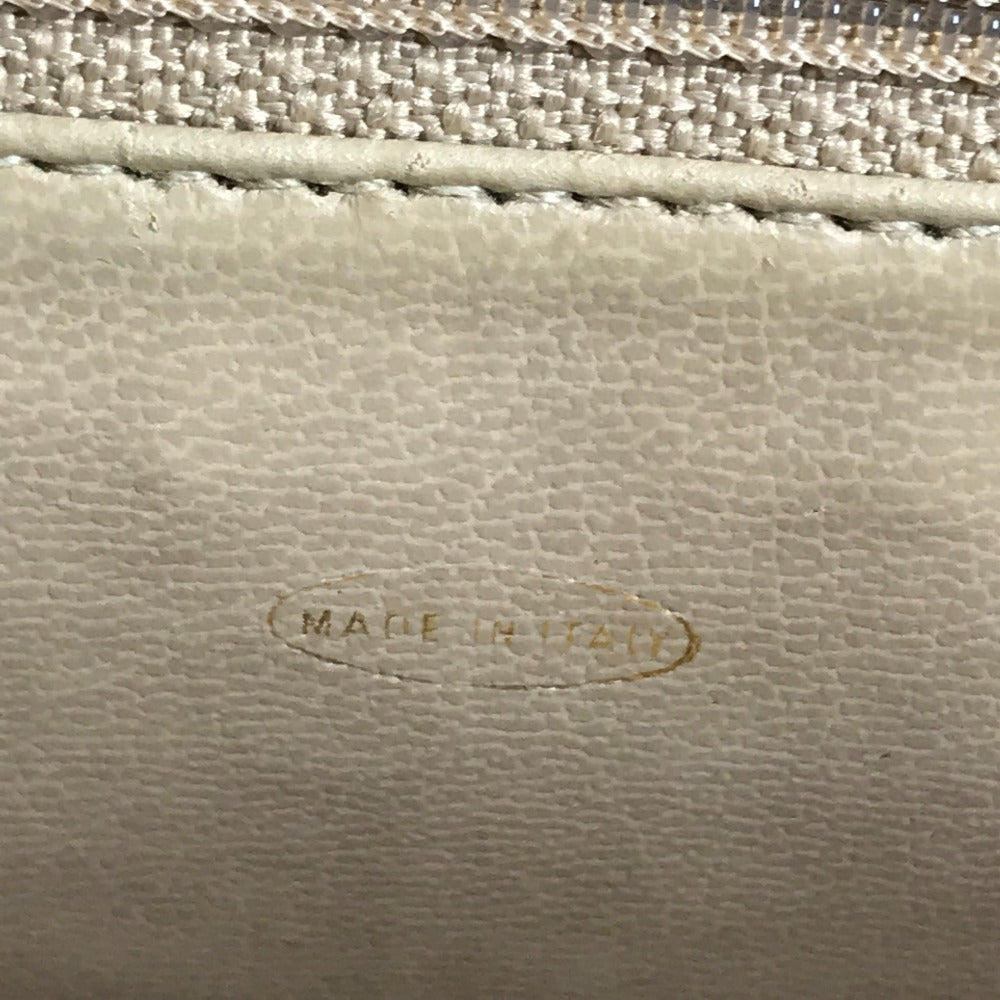 CHANEL ヴィンテージ CC ココマーク ココボール カバン 肩掛け トートバッグ チェーンバッグ ショルダーバッグ キャビアスキン レディース ベージュ