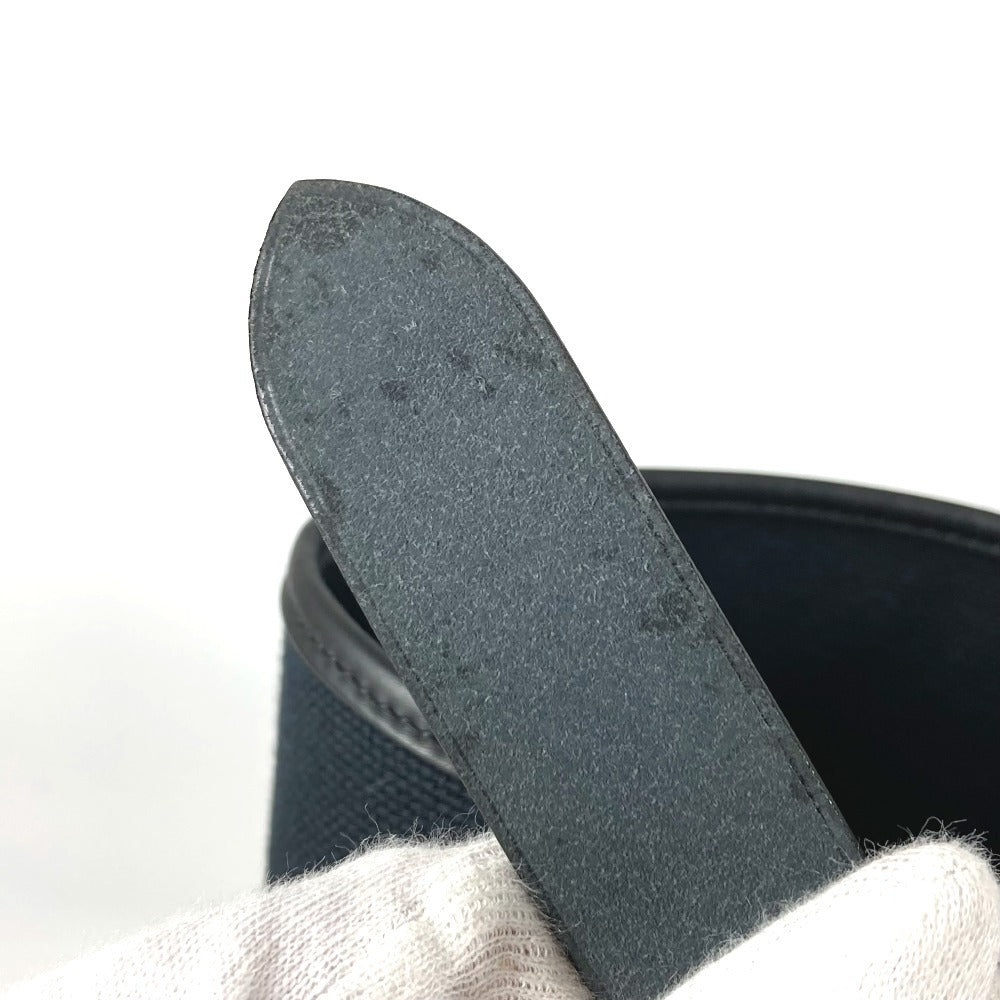 Hermes Etriviere Pocket 27 Bag Tote Bag Bahu Tote Vertikal Beg Totung Kanvas Uniseks Hitam