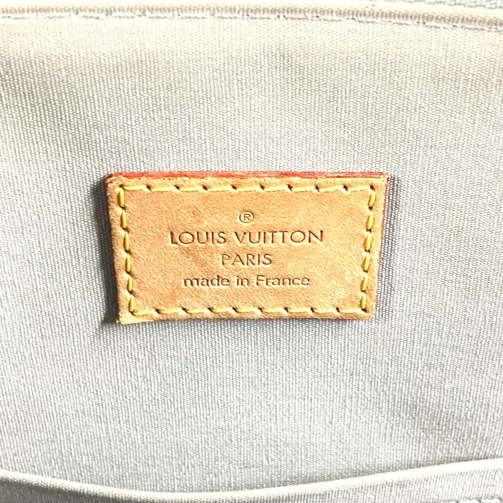 LOUIS VUITTON M95273 Monogram Miroir Alma GM Alma GM Mini Boston Bag Bag Tote Bag Bolso Cuero Unisex Argen Plata