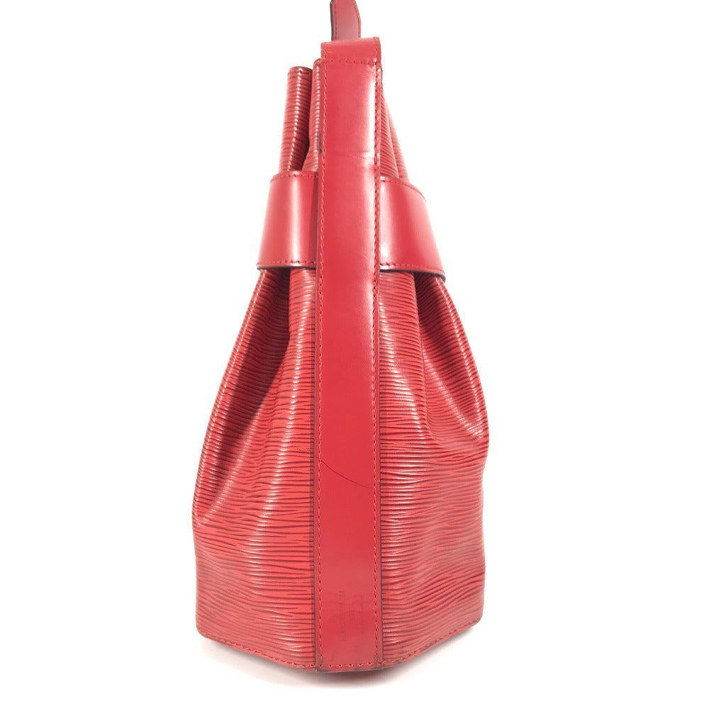LOUIS VUITTON M80207 エピ サックデポールPM サックデポール PM カバン 肩掛け 斜め掛け ショルダーバッグ エピレザー レディース カスティリアンレッド レッド