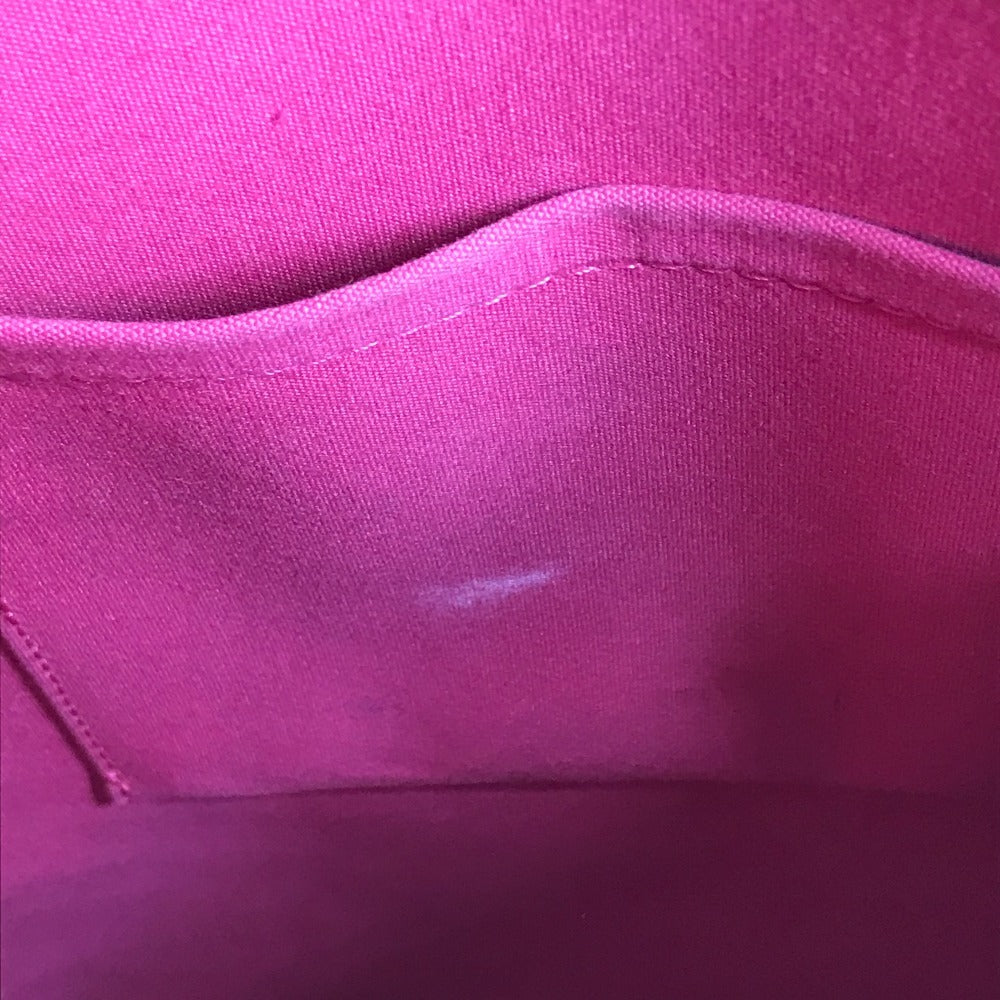 LOUIS VUITTON M91227 モノグラムヴェルニ リードMM リード MM カバン ハンドバッグ 縦型 トートバッグ モノグラムヴェルニ レディース フューシャピンク ピンク