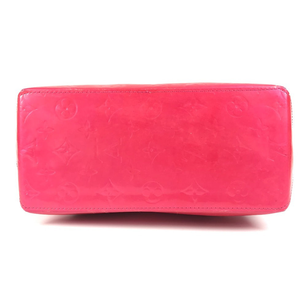 LOUIS VUITTON M91227 モノグラムヴェルニ リードMM リード MM カバン ハンドバッグ 縦型 トートバッグ モノグラムヴェルニ レディース フューシャピンク ピンク