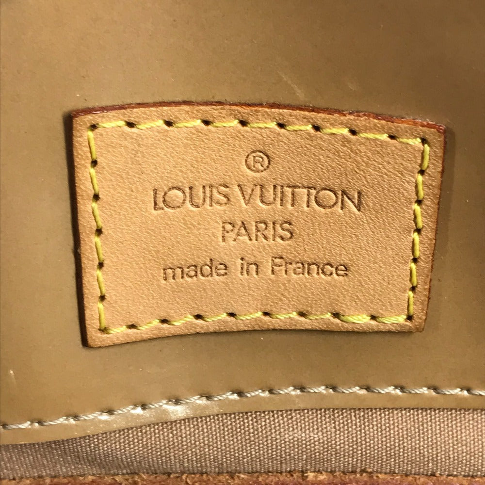LOUIS VUITTON M91334 モノグラムヴェルニ リードPM リードPM カバン トートバッグ ハンドバッグ モノグラムヴェルニキャンバス レディース ノワゼット ベージュ