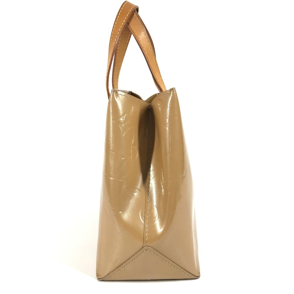 LOUIS VUITTON M91334 モノグラムヴェルニ リードPM リードPM カバン トートバッグ ハンドバッグ モノグラムヴェルニキャンバス レディース ノワゼット ベージュ