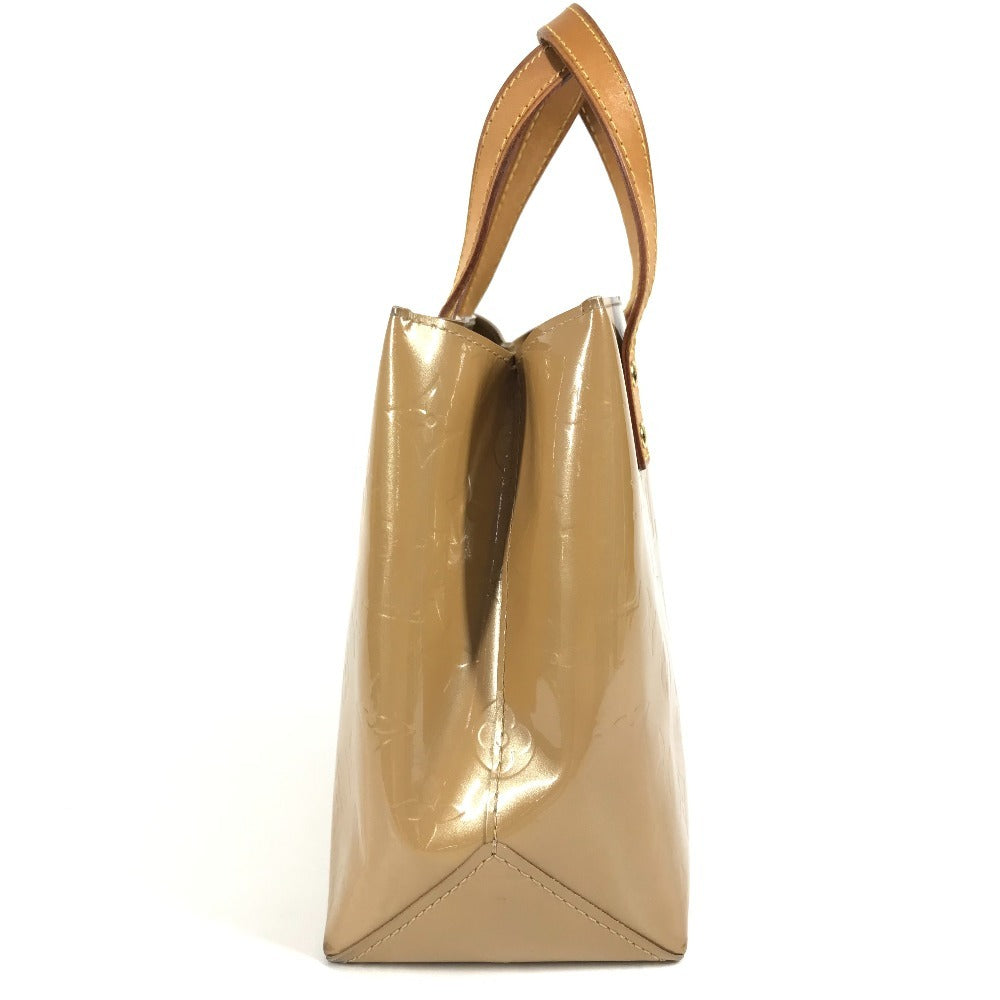 LOUIS VUITTON M91334 モノグラムヴェルニ リードPM リードPM カバン トートバッグ ハンドバッグ モノグラムヴェルニキャンバス レディース ノワゼット ベージュ