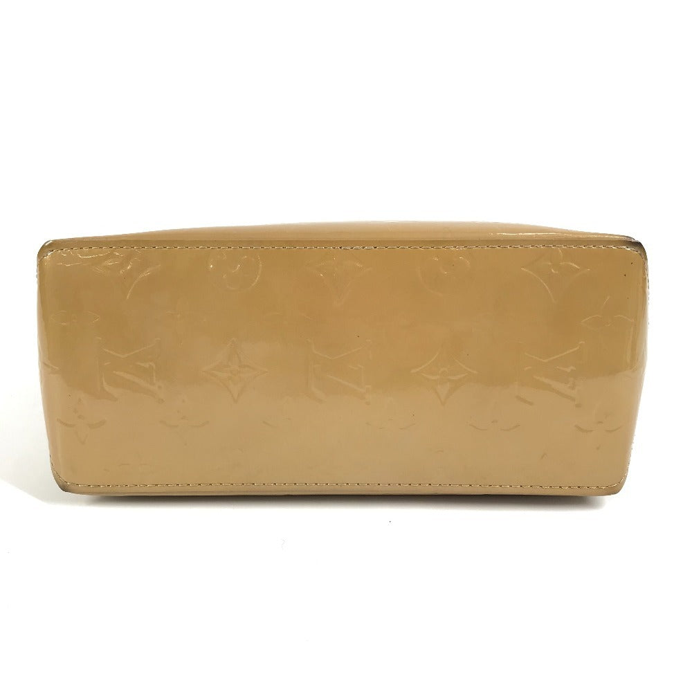 LOUIS VUITTON M91334 モノグラムヴェルニ リードPM リードPM カバン トートバッグ ハンドバッグ モノグラムヴェルニキャンバス レディース ノワゼット ベージュ