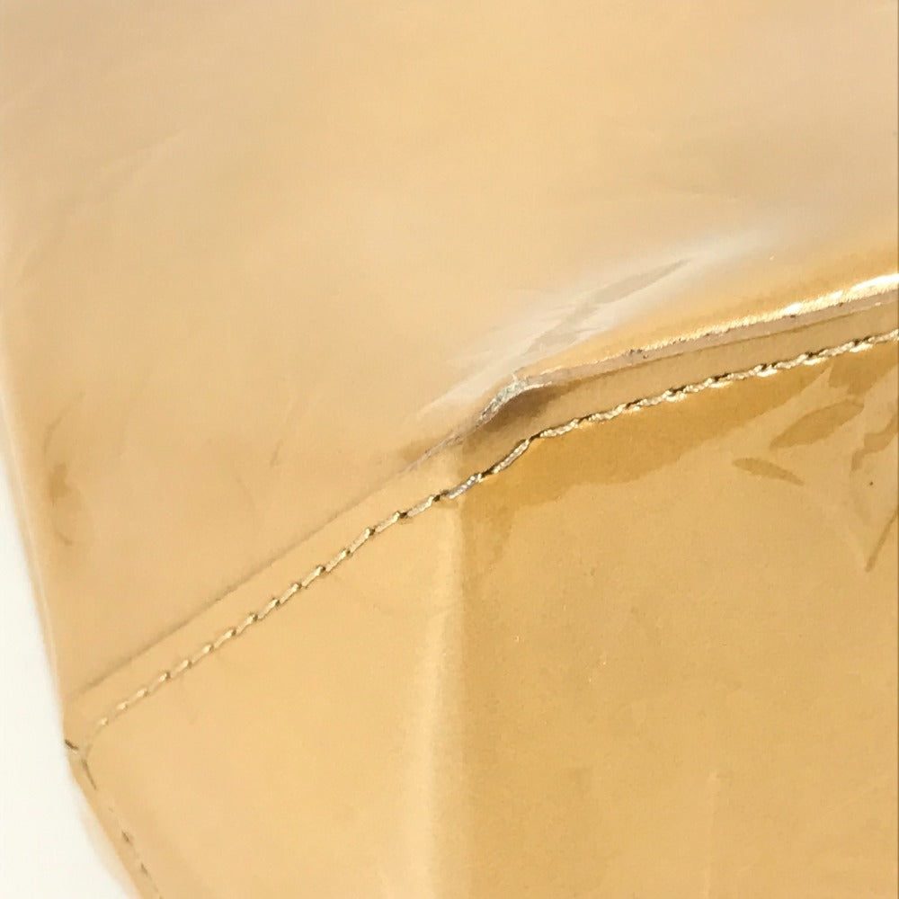 LOUIS VUITTON M91334 モノグラムヴェルニ リードPM リードPM カバン トートバッグ ハンドバッグ モノグラムヴェルニキャンバス レディース ノワゼット ベージュ