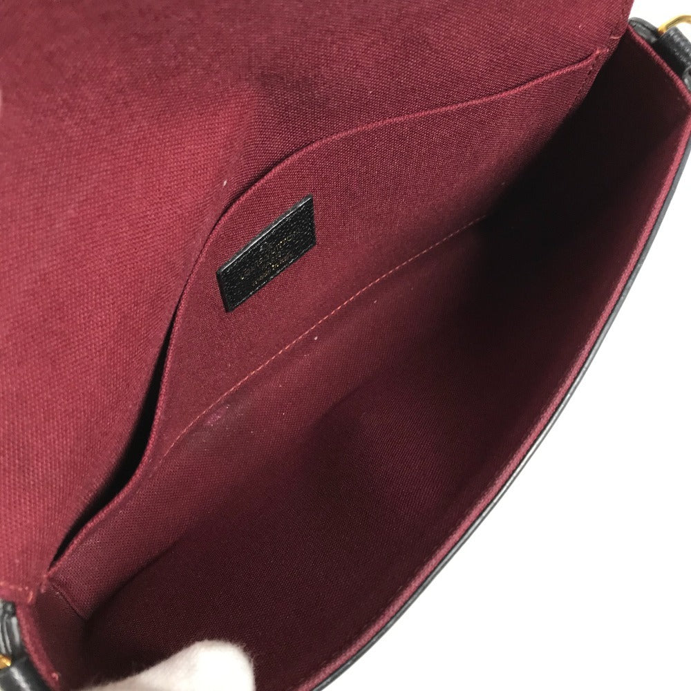 LOUIS VUITTON M82479 モノグラムアンプラント ポシェット･フェリシー ショルダーバッグ チェーンウォレット ロングウォレット 長財布 モノグラムアンプラントレザー レディース ノワール ブラック