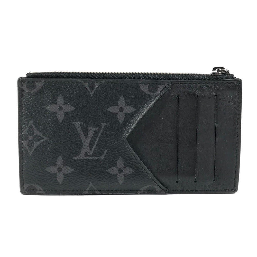 LOUIS VUITTON M80932 モノグラムエクリプス コインカードホルダー カードケース コンパクトウォレット 小銭入れ 財布 コインケース モノグラムエクリプスキャンバス ユニセックス ブラック