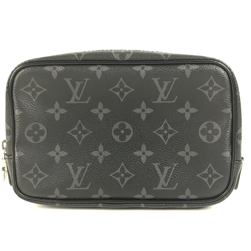 LOUIS VUITTON M43384 モノグラムエクリプス トゥルーストワレPM セカンドバッグ クラッチバッグ カバン マルチポーチ ポーチ モノグラムエクリプスキャンバス ユニセックス ブラック