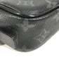LOUIS VUITTON M43384 モノグラムエクリプス トゥルーストワレPM セカンドバッグ クラッチバッグ カバン マルチポーチ ポーチ モノグラムエクリプスキャンバス ユニセックス ブラック