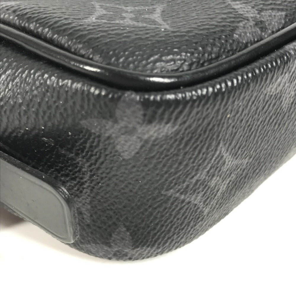 LOUIS VUITTON M43384 モノグラムエクリプス トゥルーストワレPM セカンドバッグ クラッチバッグ カバン マルチポーチ ポーチ モノグラムエクリプスキャンバス ユニセックス ブラック