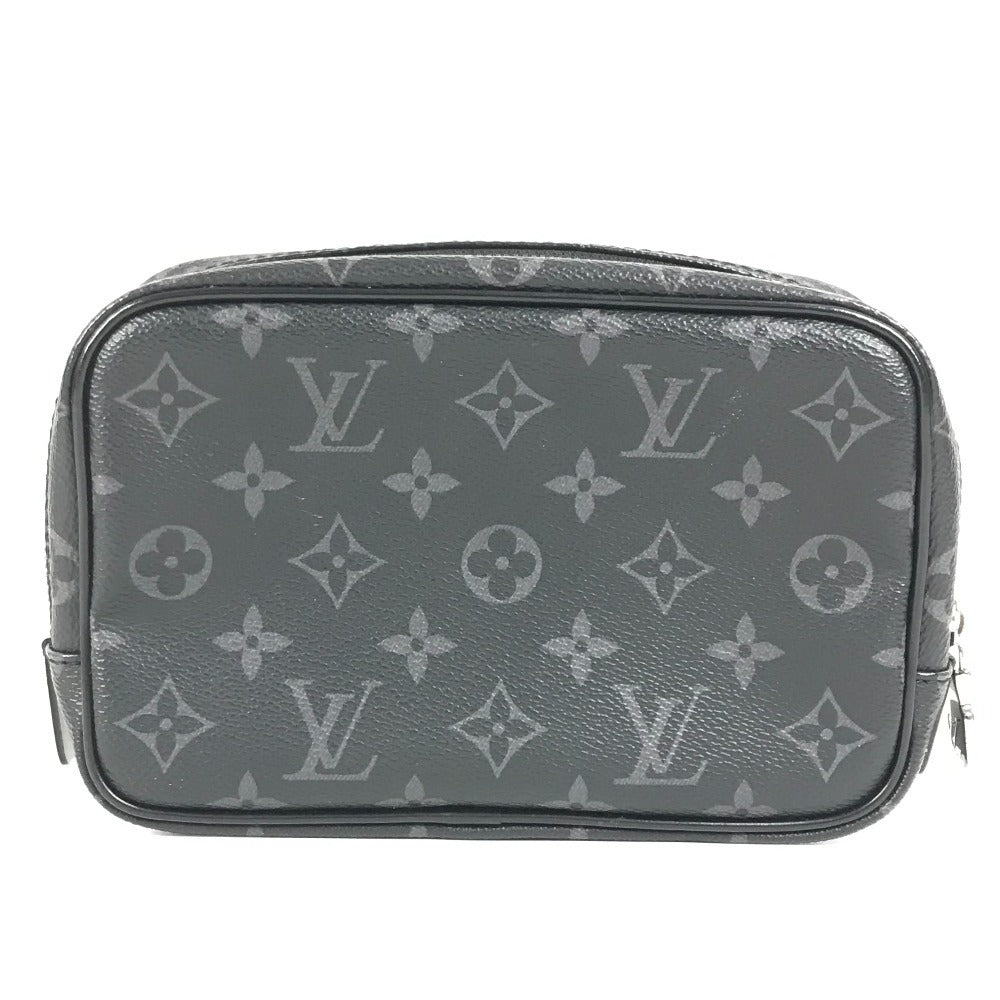 LOUIS VUITTON M43384 モノグラムエクリプス トゥルーストワレPM セカンドバッグ クラッチバッグ カバン マルチポーチ ポーチ モノグラムエクリプスキャンバス ユニセックス ブラック