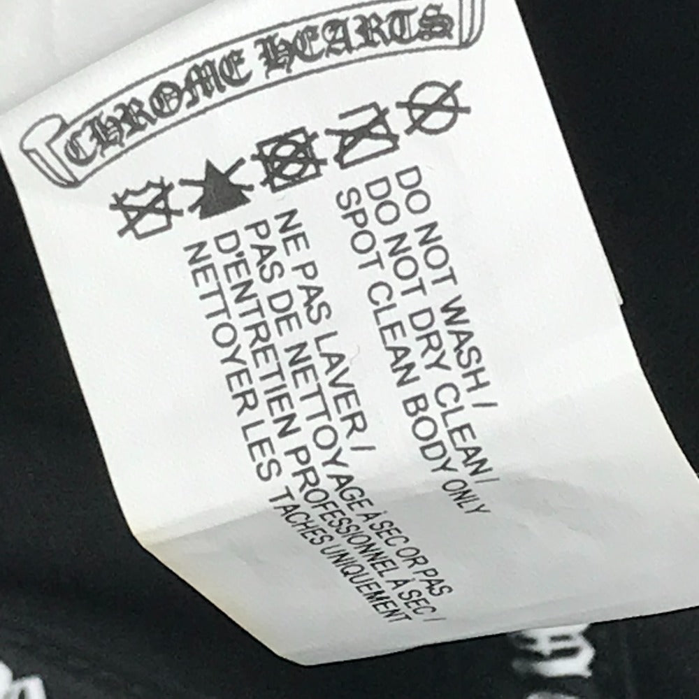 CHROME HEARTS CHロゴ バイカラー 帽子 キャップ帽 ベースボール キャップ コットン ユニセックス ブラック