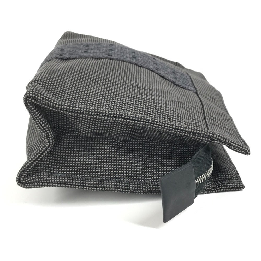 HERMES エールライン ポーチPM ポーチ PM セカンドバッグ クラッチバッグ カバン マルチポーチ ポーチ キャンバス ユニセックス グレー