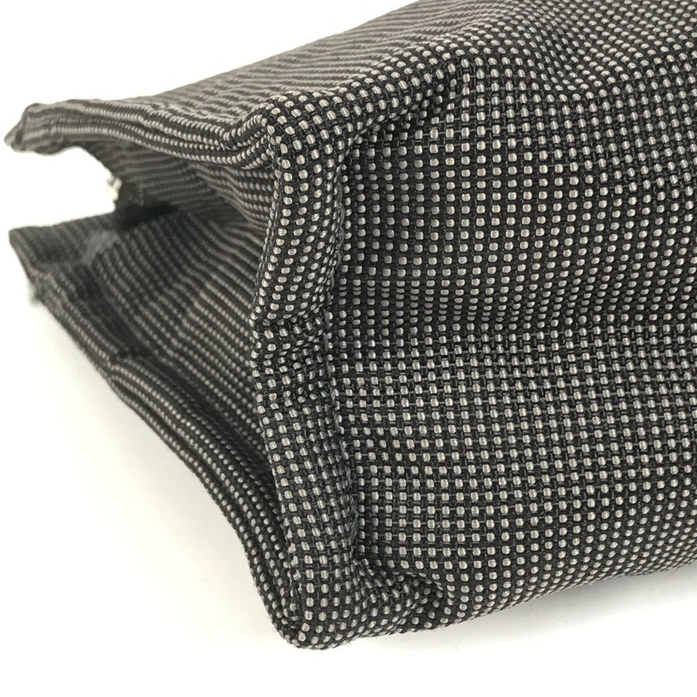 HERMES エールライン ポーチPM ポーチ PM セカンドバッグ クラッチバッグ カバン マルチポーチ ポーチ キャンバス ユニセックス グレー