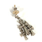 CHROME HEARTS Three Cross 3 CH CROSS DROP Triple CH Cross Accessory Earrings SV925 Unisex Silver