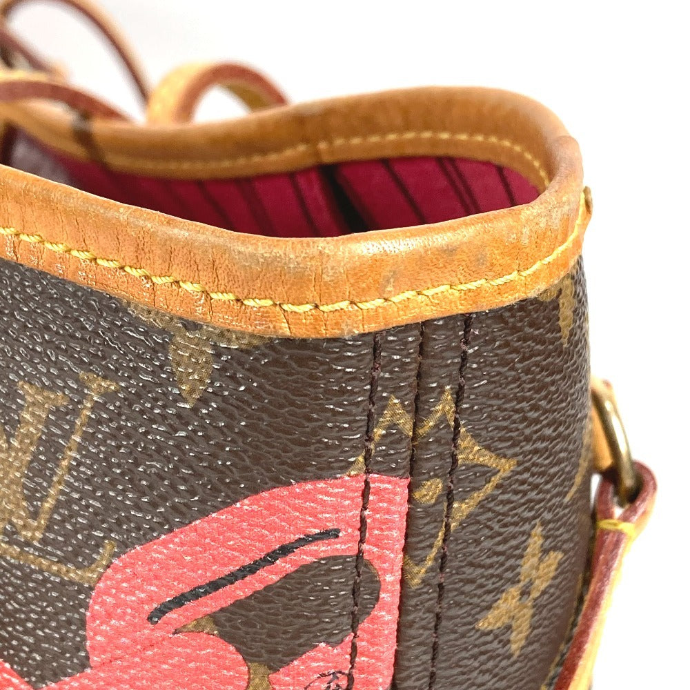 LOUIS VUITTON M41991 Monogram Bay Neverfull MM Neverfull MM Tote Bag Bag Shoulder Chain Shoulder Bag Monogram Canvas Unisex Pink