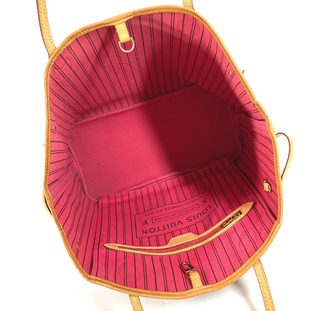 LOUIS VUITTON M41991 Monogram Bay Neverfull MM Neverfull MM Tote Bag Bag Shoulder Chain Shoulder Bag Monogram Canvas Unisex Pink