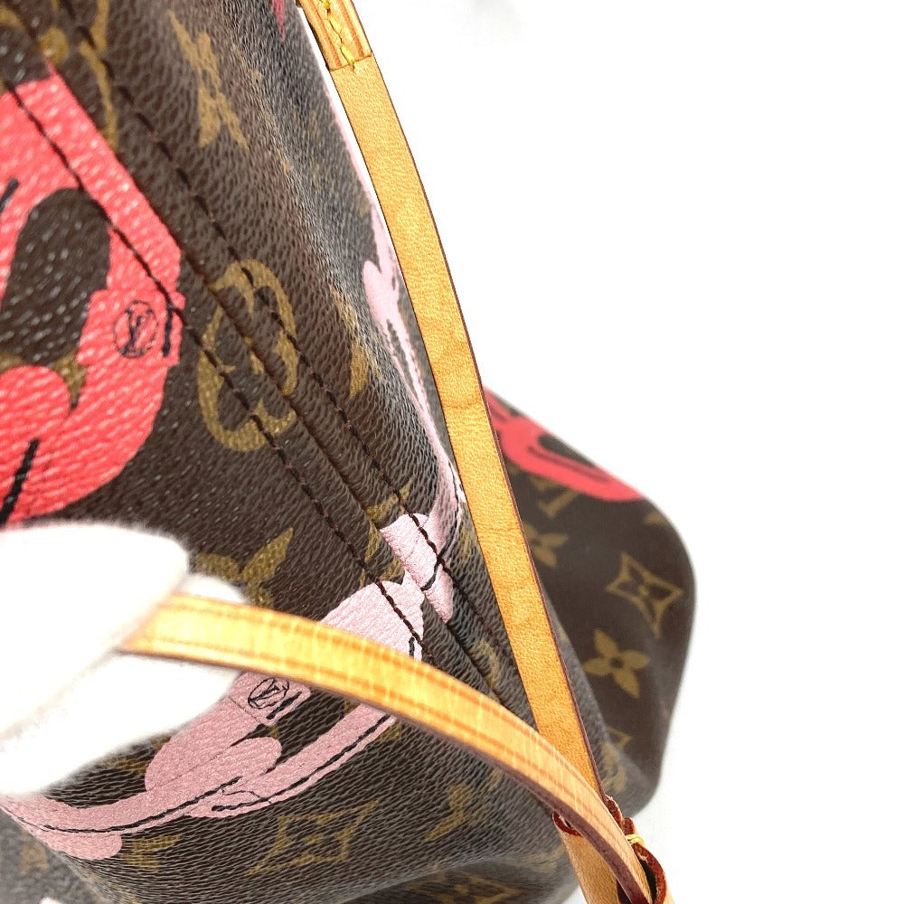 LOUIS VUITTON M41991 Monogram Bay Neverfull MM Neverfull MM Tote Bag Bag Shoulder Chain Shoulder Bag Monogram Canvas Unisex Pink