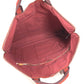 HERMES Four Toe Porte de Cuman Bag Tote Bag Handbag Business Bag Canvas Unisex Wine Red