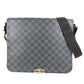 LOUIS VUITTON N40350 Damier Graphite District MM NV2 Crossbody Bag Messenger Bag Shoulder Bag Damier Graphite Canvas Unisex Black