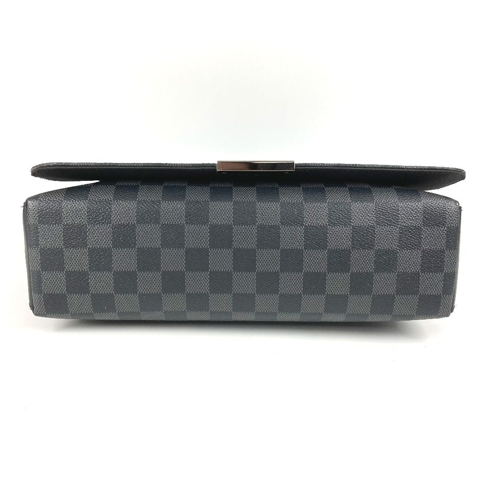 LOUIS VUITTON N40350 Damier Graphite District MM NV2 Crossbody Bag Messenger Bag Shoulder Bag Damier Graphite Canvas Unisex Black
