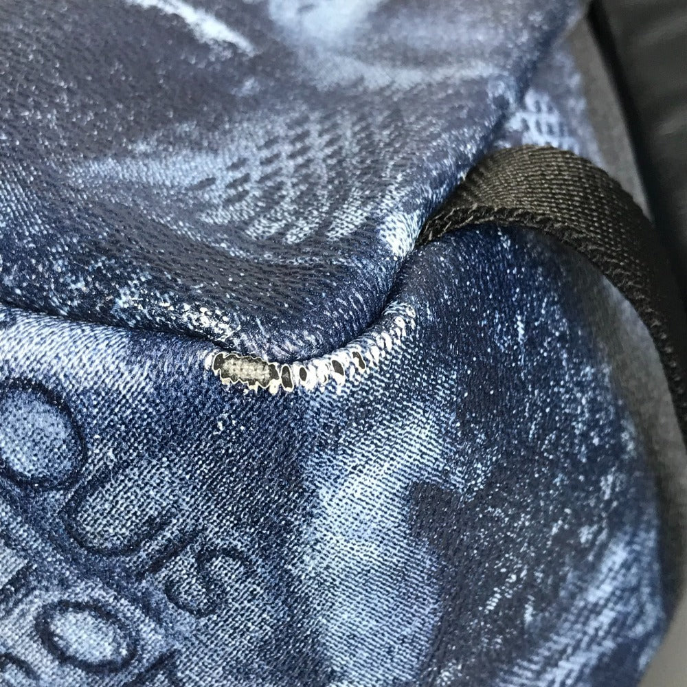 LOUIS VUITTON N50060 ダミエソルト ディスカバリーバックパックPM カバン リュックサック キャンバス ユニセックス ブルー