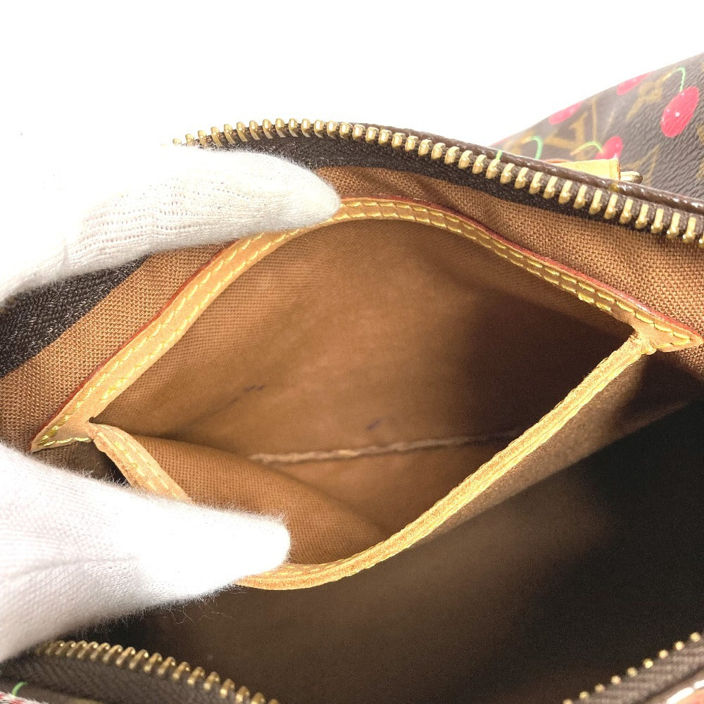 LOUIS VUITTON M95009 モノグラムチェリー 村上隆 スピーディ25 スピーディ 25 カバン ミニボストンバッグ ハンドバッグ モノグラムチェリーキャンバス レディース レッド