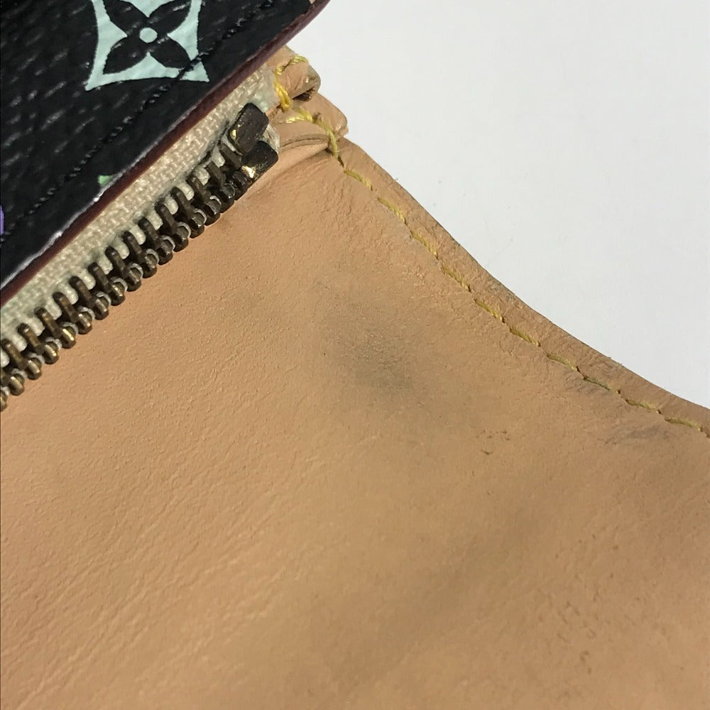 LOUIS VUITTON M93747 モノグラムマルチカラー ポルトフォイユ サラ 財布 ウォレット フラップ ロングウォレット 長財布 モノグラムマルチカラーキャンバス レディース ノワール ブラック