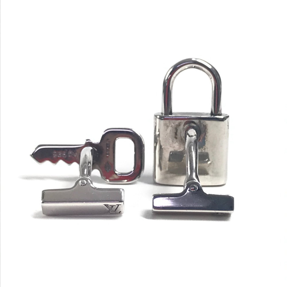 LOUIS VUITTON M64600 ダミエケース付き ブトン ドゥ マンシェット・カデナ エ クレ アクセサリー カフス AG925 メンズ シルバー