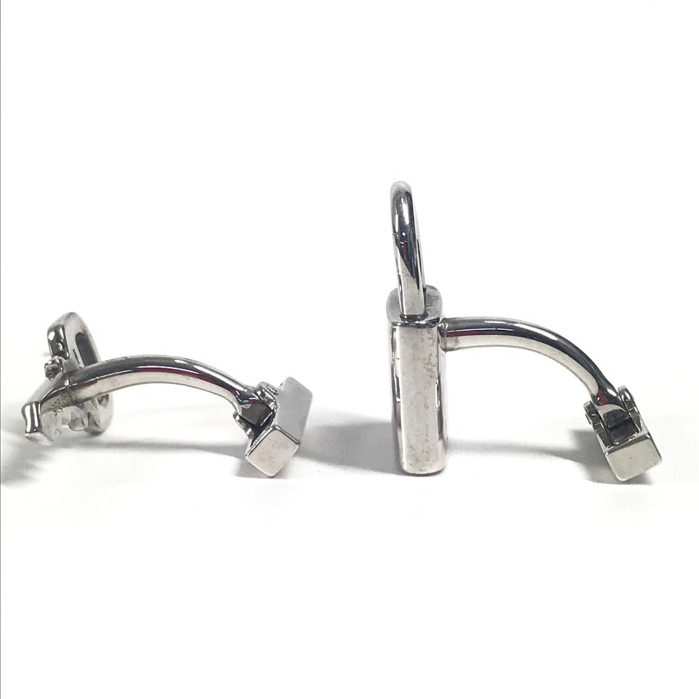 LOUIS VUITTON M64600 ダミエケース付き ブトン ドゥ マンシェット・カデナ エ クレ アクセサリー カフス AG925 メンズ シルバー