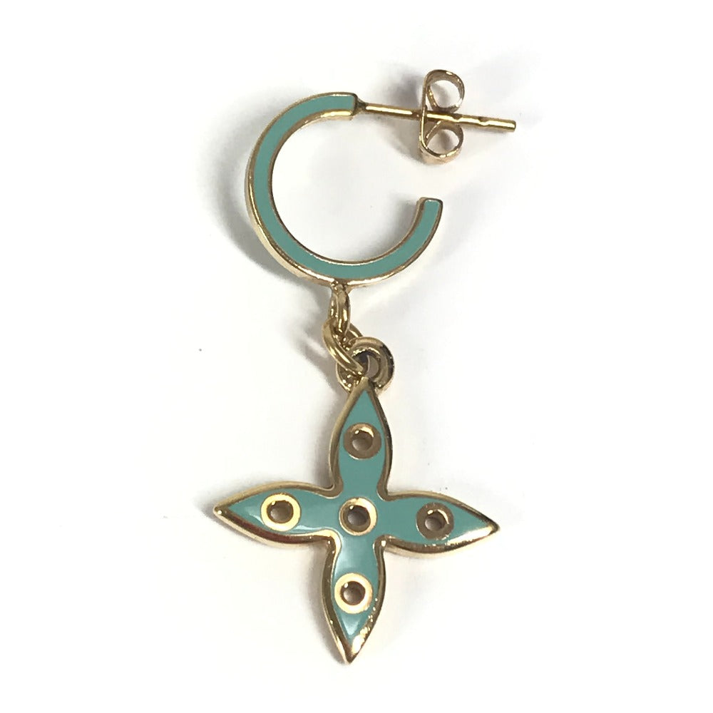 LOUIS VUITTON M66074 ロゴ ブークル ドレイユ ルーピング チャーム モノグラム ピアス 3個セット アクセサリー 3つセット ピアス メタル ユニセックス ゴールド